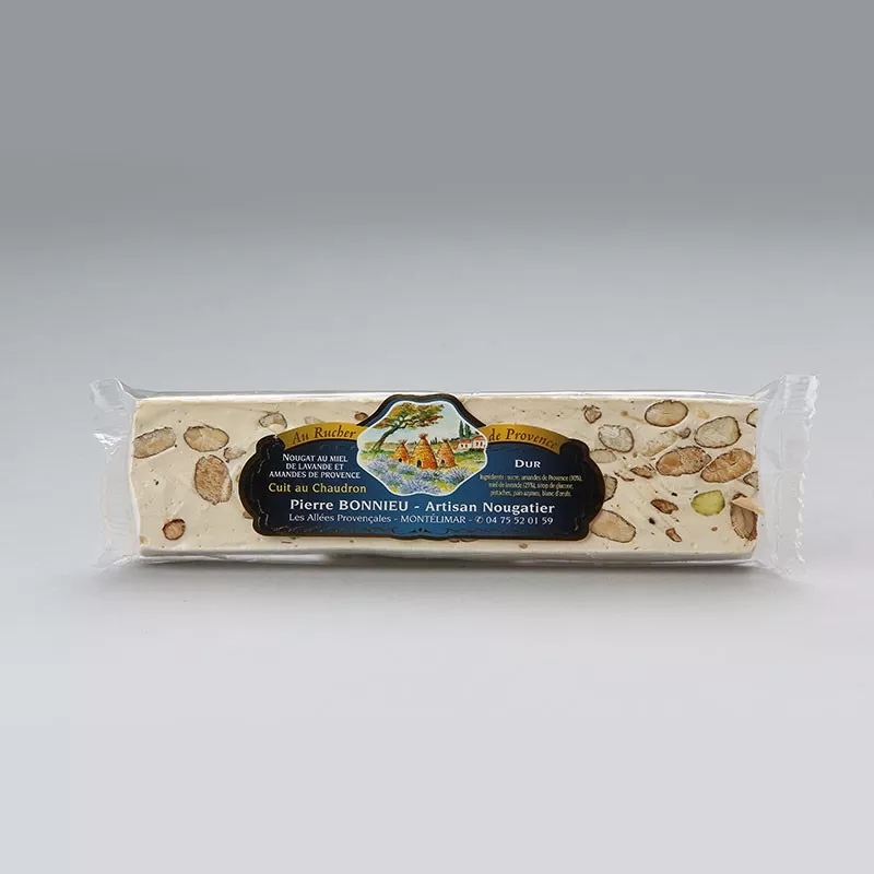 Barre nougat dur premium 200g