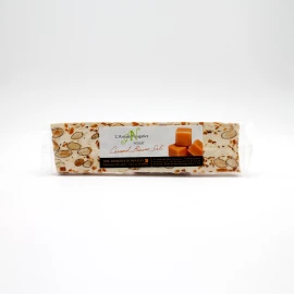 Barre de Nougat tendre au caramel beurre salé