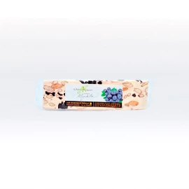 Barre nougat tendre aux myrtilles 100g
